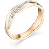 Женское золотое кольцо с бриллиантами, 1606309