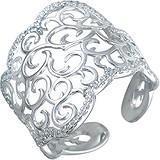 Женское серебряное кольцо с куб. циркониями, 1611685