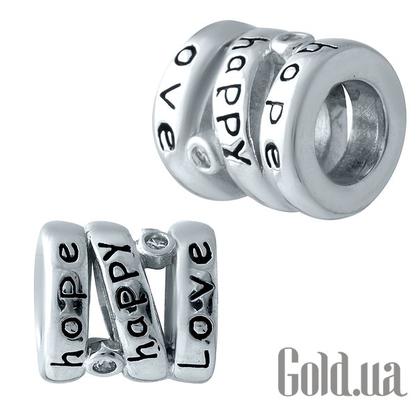 

Наборная подвеска Fresh Jewelry, Серебряная наборная подвеска с куб. циркониями