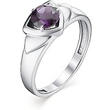 Женское серебряное кольцо с аметистом, 1646757