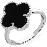 Женское серебряное кольцо с ониксом, 1664933