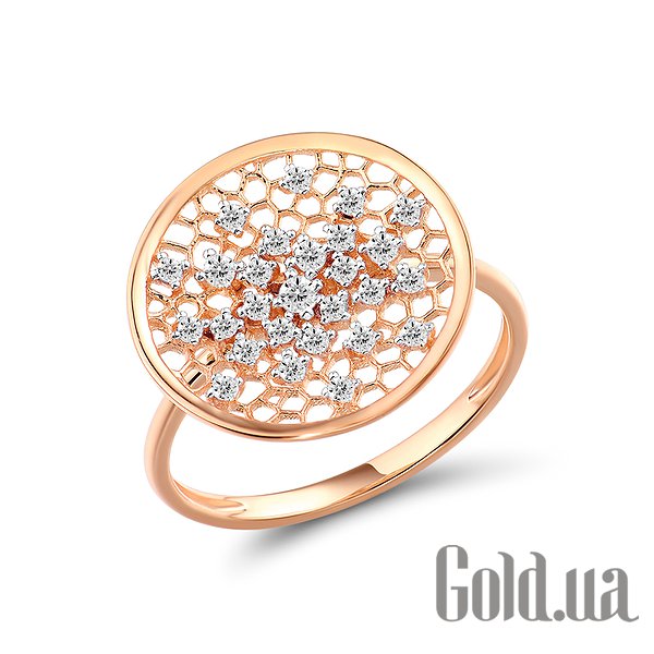 

Кольцо Lurie Jewelry, Женское золотое кольцо с топазами, 17