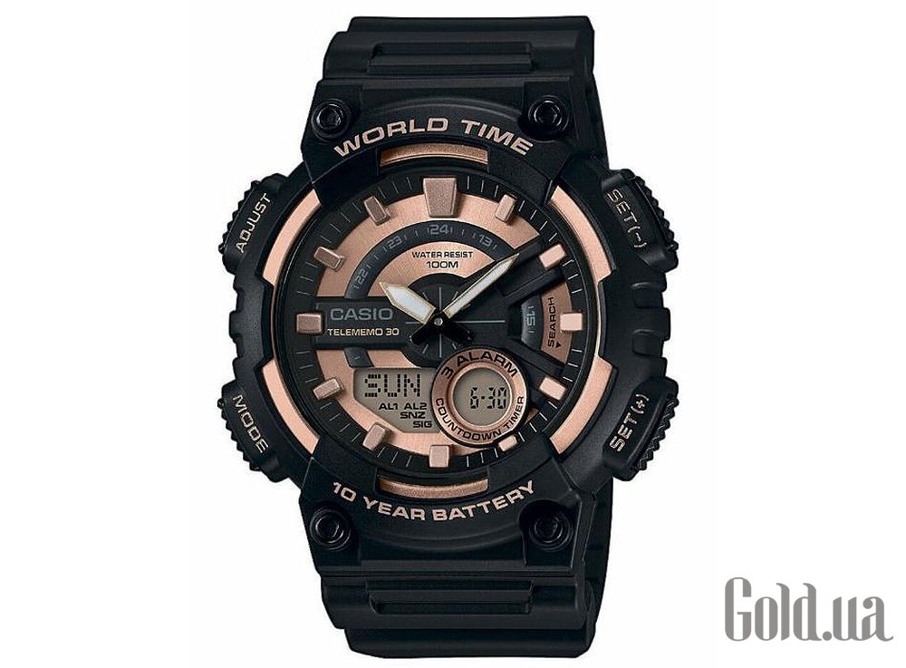 Casio Чоловічий годинник AEQ-110W-1A3 AEQ-110W-1A3