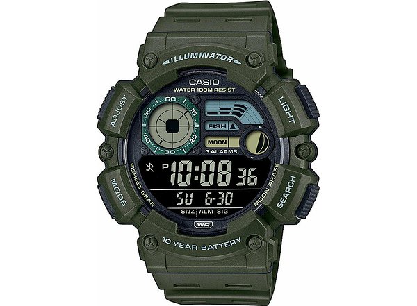 Casio Мужские часы WS-1500H-3B WS-1500H-3B