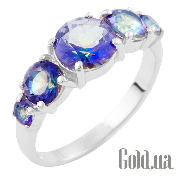 

Женские кольца Fresh Jewelry, Женское серебряное кольцо с топазами, 17.5