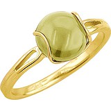 Женское золотое кольцо с кварцем, 1638310