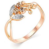 Женское золотое кольцо с бриллиантами, 1684902