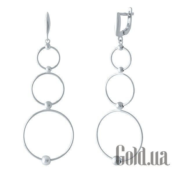 

Серьги с подвесками Fresh Jewelry, Серебряные серьги