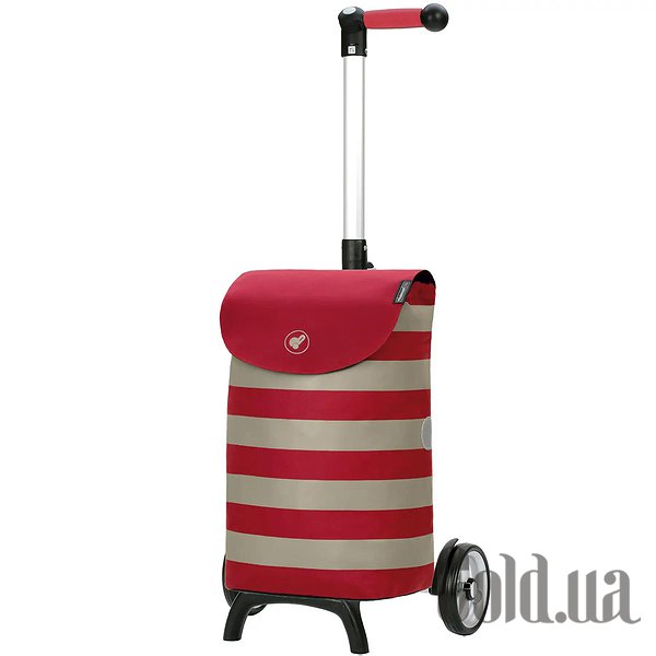 

Дорожная сумка Andersen, Серый;красный, Сумка-тележка Unus Shopper Fun Ida Red