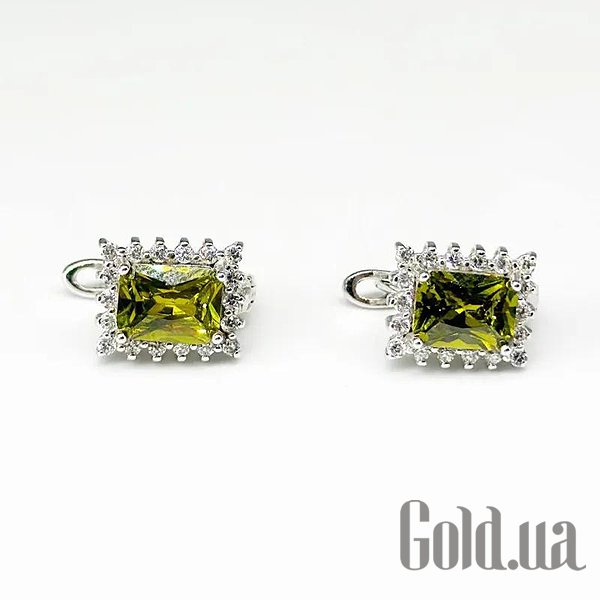 

Серьги Silvex925, Серебряные серьги с куб. циркониями