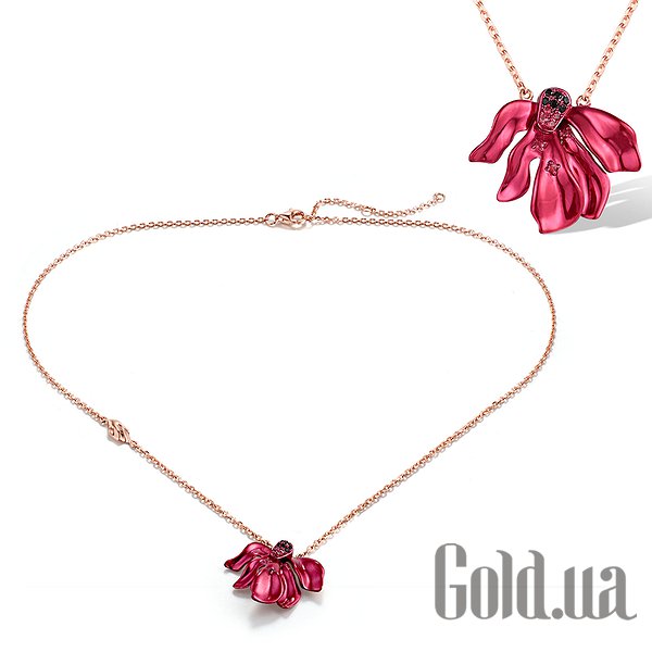 

Женские колье Lurie Jewelry, Серебряное колье с эмалью и шпинелью, 50