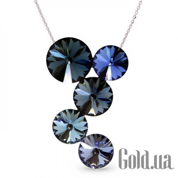 

Женские колье и кулоны Spark, Стальной, Кулон с цепочкой с кристаллами Swarovski