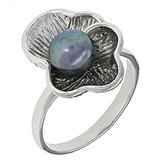 Женское серебряное кольцо с жемчугом, 1546151