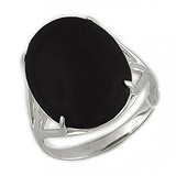 Женское серебряное кольцо с агатом, 1622439