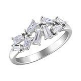 Женское золотое кольцо с бриллиантами, 1656999