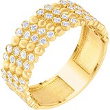 Женское золотое кольцо с бриллиантами, 1669799