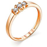 Золотое кольцо с бриллиантами, 1684903