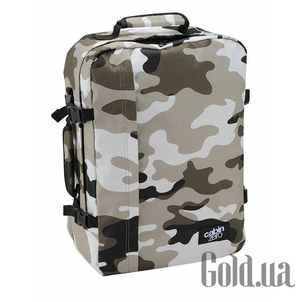 

Рюкзак CabinZero, Хаки, Сумка-рюкзак Classic 44L/Grey Camo Cz06-1603