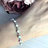 Женский серебряный браслет с опалами и куб. циркониями - фото 3