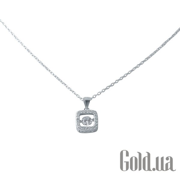 

Женские кулоны Fresh Jewelry, Серебряный кулон с цепочкой с куб. циркониями