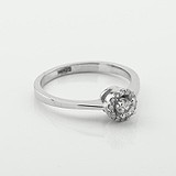 Золотое кольцо с бриллиантами, 1765799