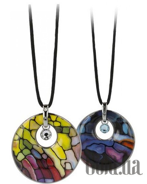 

Женские колье и кулоны Goebel, Белый, Кулон на шнурке с кристаллами Swarovski