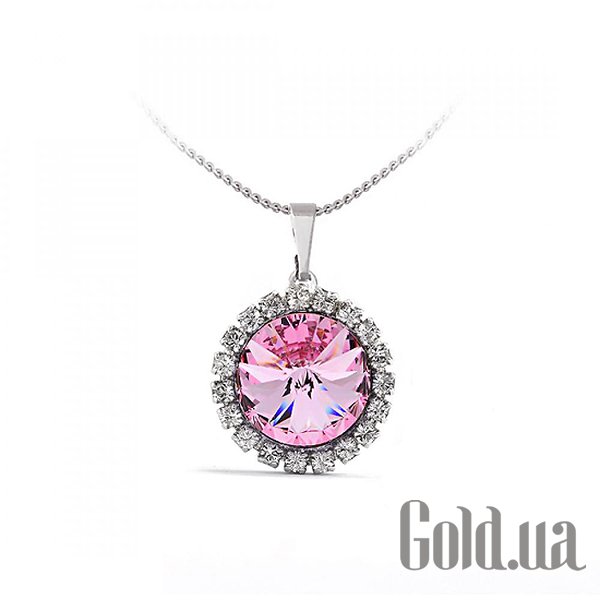 

Женские колье и кулоны Kobi, Стальной, Кулон с цепочкой с кристаллами Swarovski