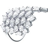 Женское серебряное кольцо с куб. циркониями, 1655464