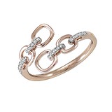 Женское золотое кольцо с бриллиантами, 1722536