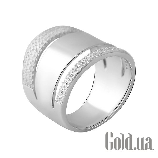 

Женские кольца Fresh Jewelry, Женское серебряное кольцо с куб. циркониями, 17