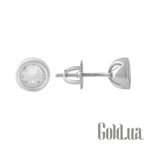 

Серьги-гвоздики Fresh Jewelry, Серебряные серьги с куб. циркониями