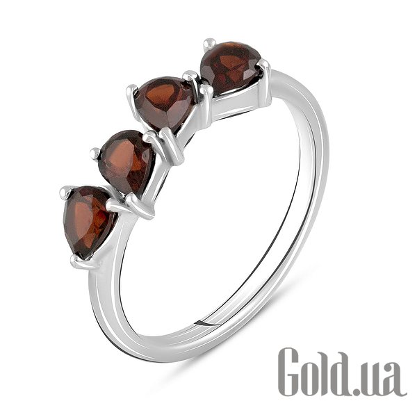 

Женские кольца Fresh Jewelry, Женское серебряное кольцо с гранатами, 18.5