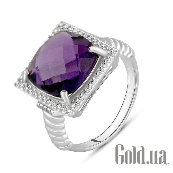 

Женские кольца Fresh Jewelry, Женское серебряное кольцо с аметистом, 18.5