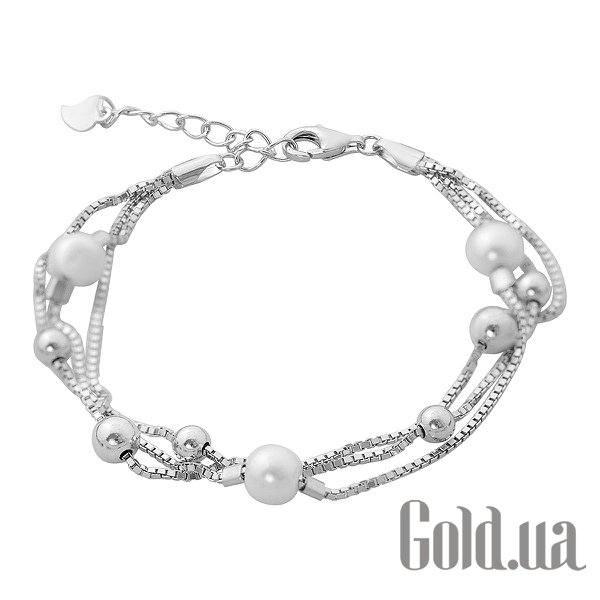 

Женские браслеты Fresh Jewelry, Женский серебряный браслет с культив. жемчугом, 17