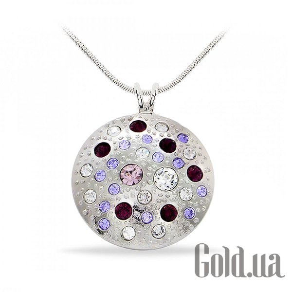 

Женские колье и кулоны Kobi, Стальной, Кулон с цепочкой с кристаллами Swarovski