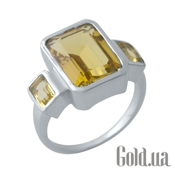

Женские кольца Fresh Jewelry, Женское серебряное кольцо с синт. цитринами, 17.5