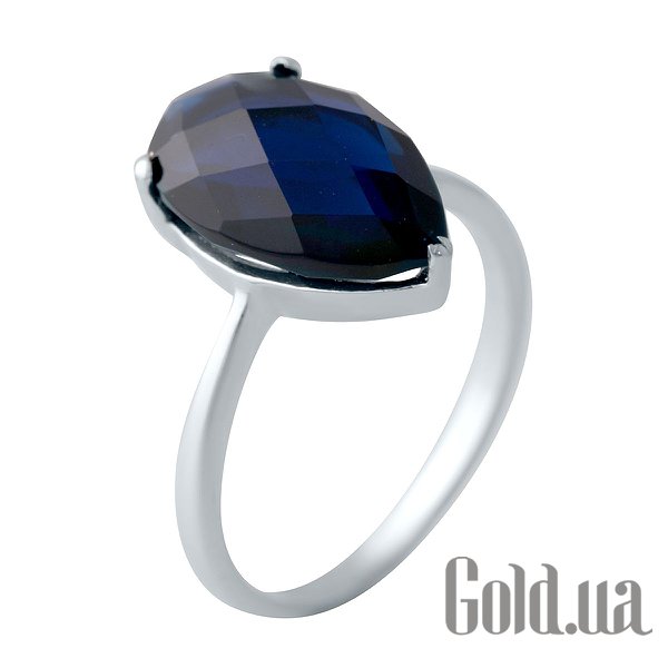 

Женские кольца Fresh Jewelry, Женское серебряное кольцо с синт. сапфиром, 17.5