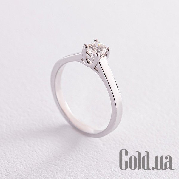 

Кольцо Украина, Золотое кольцо с бриллиантом, 17