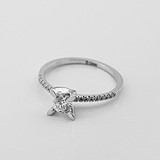 Золотое кольцо с бриллиантами, 1795753