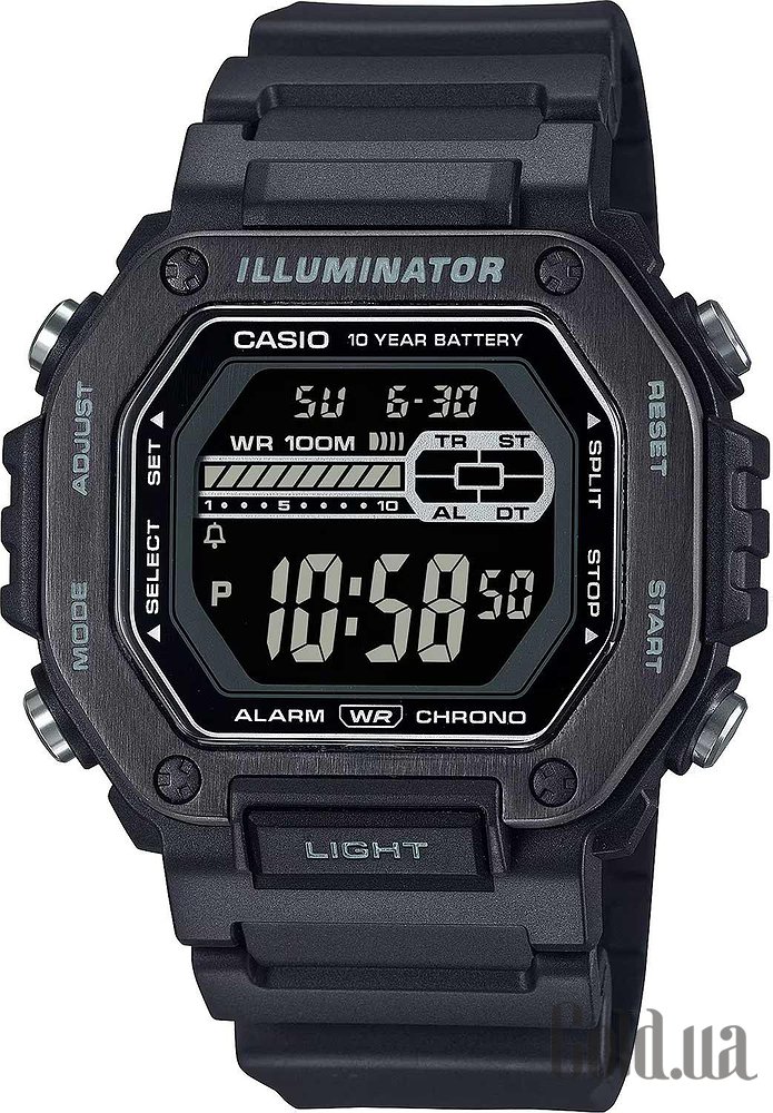 Casio Чоловічий годинник MWD-110HB-1B MWD-110HB-1B