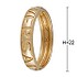Versace -70% Золотое обручальное кольцо с бриллиантом - фото 3