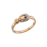 Женское золотое кольцо с бриллиантами, 1542570
