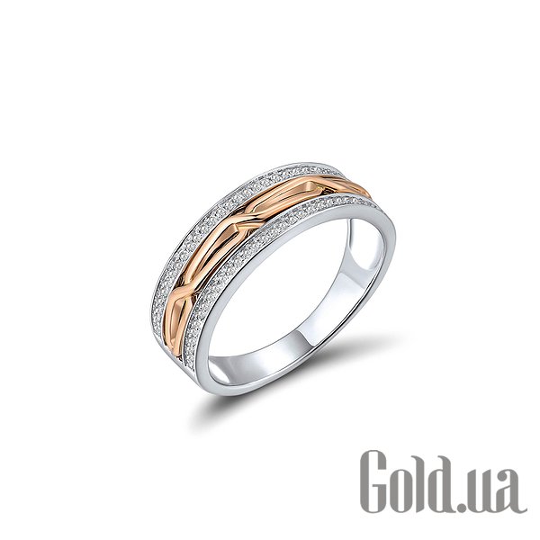 

Обручальное кольцо Lurie Jewelry, Золотое обручальное кольцо с бриллиантами , 16.5