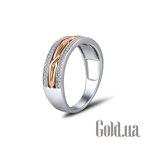 

Обручальное кольцо Lurie Jewelry, Золотое обручальное кольцо с бриллиантами , 16.5