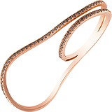 Женское золотое кольцо с бриллиантами, 1668010