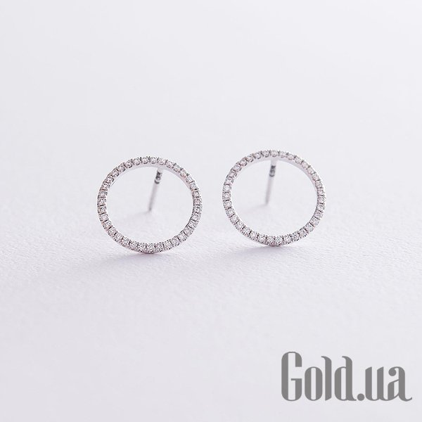 

Серьги-гвоздики Украина, Золотые серьги с бриллиантами