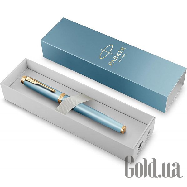 Ручка Parker Перова ручка IM 17 Rituals Turquoise Green GT FP F 29 111