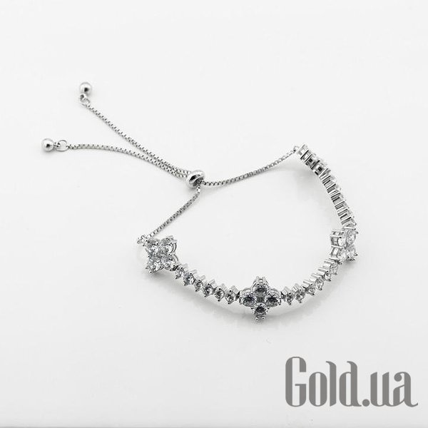 Женский серебряный браслет с куб. циркониями DIAb15856 – изображение 2