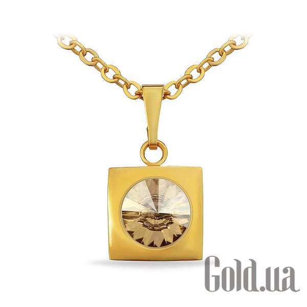 

Женские колье и кулоны Kobi, Золотой, Кулон с цепочкой с кристаллом Swarovski в позолоте