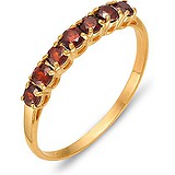 Женское золотое кольцо с гранатами, 1635499